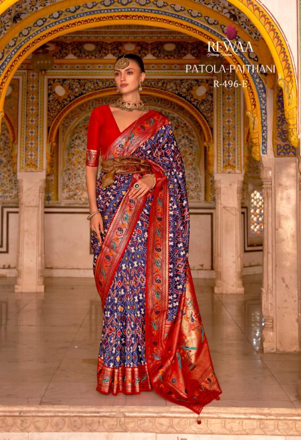 Rewaa Patola Paithani Pure Silk Paithani Saree Collection